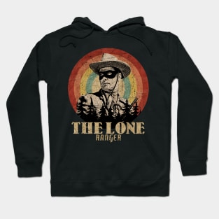 Retro Sunset The Lone Ranger Hoodie